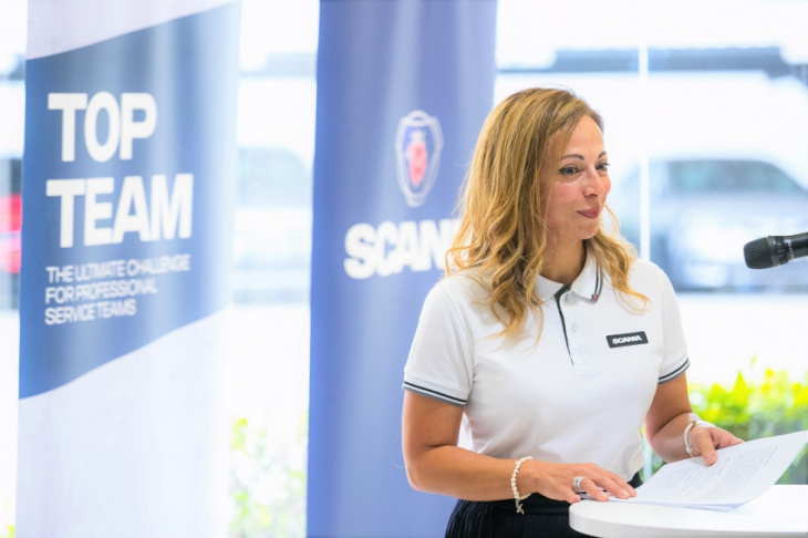 scania top team competition showcases technical skills and discipline