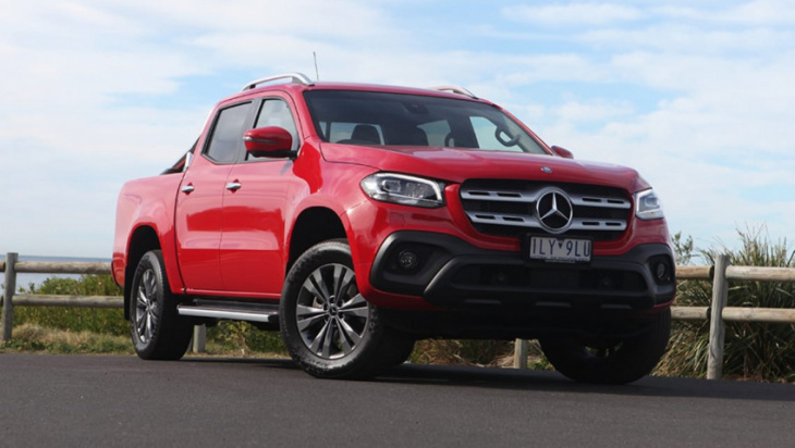 recall: nearly 6000 mercedes-benz x-class dual-cab utes have possible aeb fault