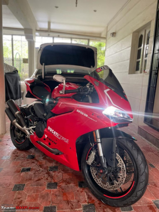 my preowned ducati panigale 959: yearly service & other updates