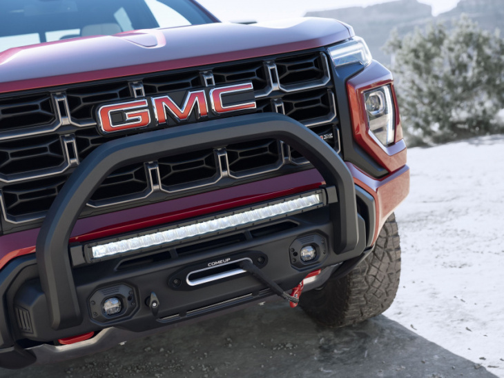 the 2023 gmc canyon at4x is here, and coming for the toyota tacoma
