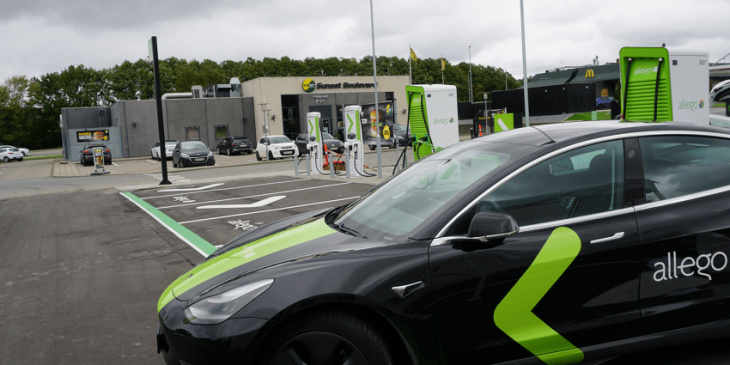 allego adapts ev charging fees due to electricity price hike
