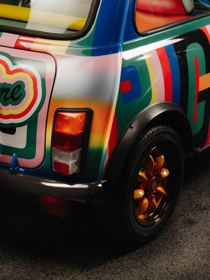 mini recharged lakwena is a colorful ev conversion of an icon