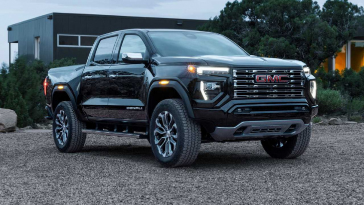 2023 gmc canyon debuts with rugged, new at4x trim that costs over $60k