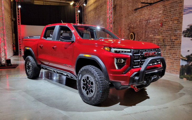 gmc unveils 2023 canyon with new at4x model