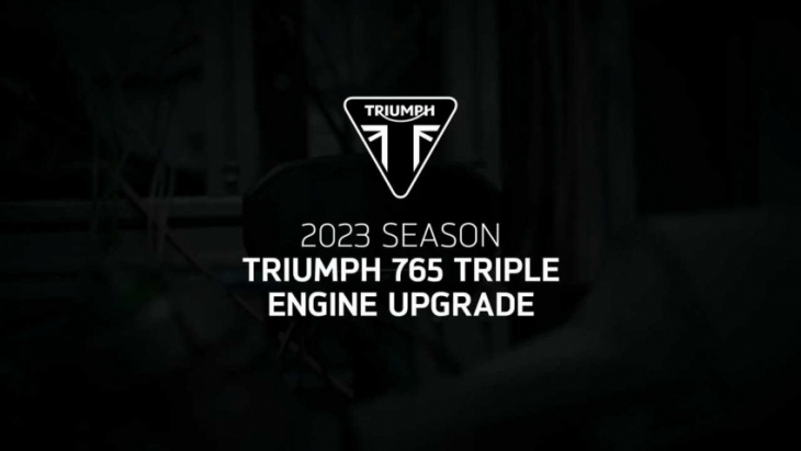 triumph moto2 765 triple engine to gain revs and power in 2023