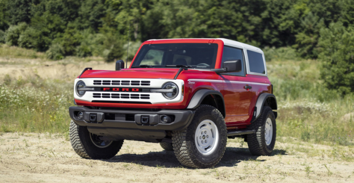 the ford bronco heritage editions look to the past