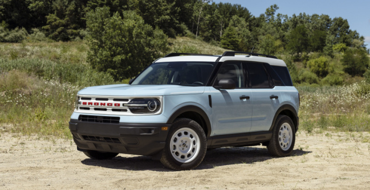 the ford bronco heritage editions look to the past