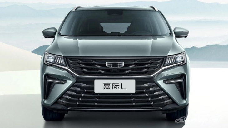 new 2022 geely jiaji l drops proton x70's 1.8t for 4-cyl 1.5t, now with 181 ps