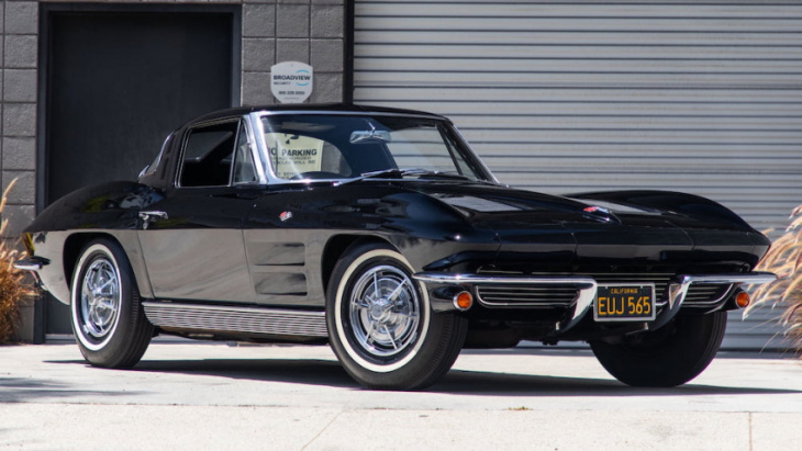 this 1963 corvette coupe somehow only has 28k original miles