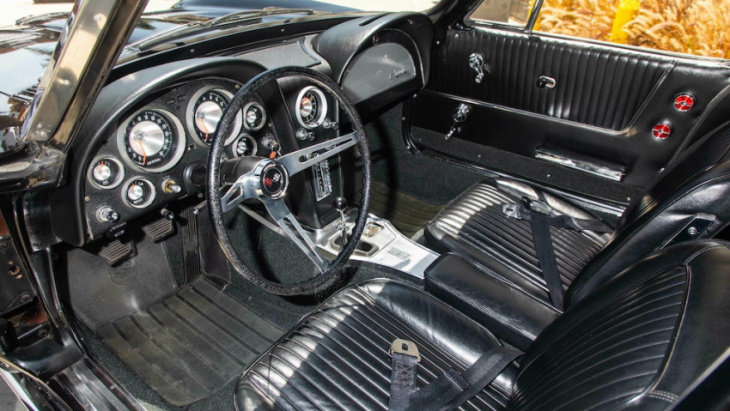 this 1963 corvette coupe somehow only has 28k original miles