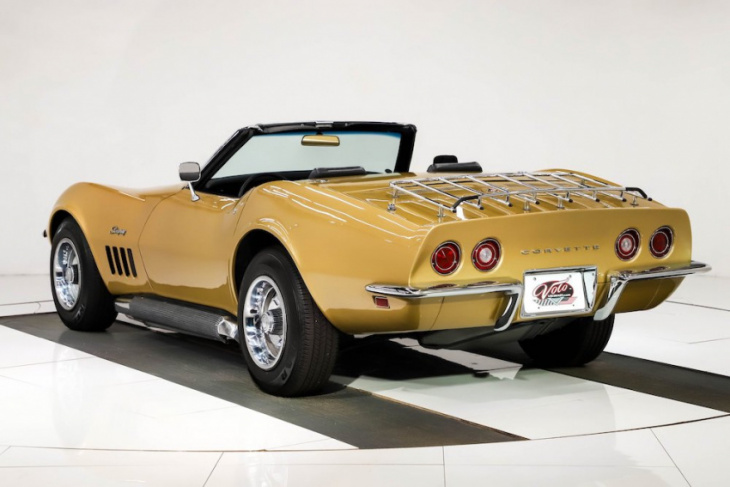 1969 corvette is one of just 252 produced in this configuration