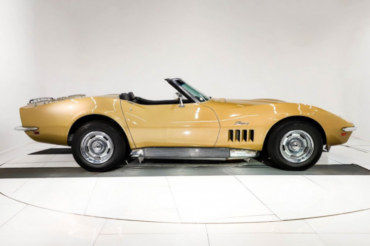 1969 corvette is one of just 252 produced in this configuration