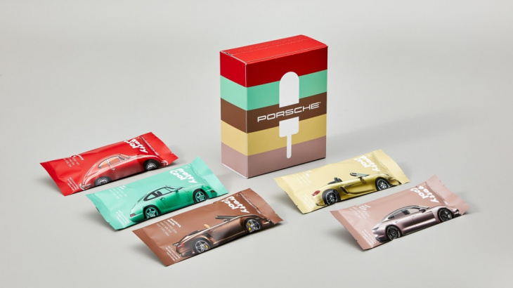 porsche releases limited-edition, paint-color-inspired ... ice cream?