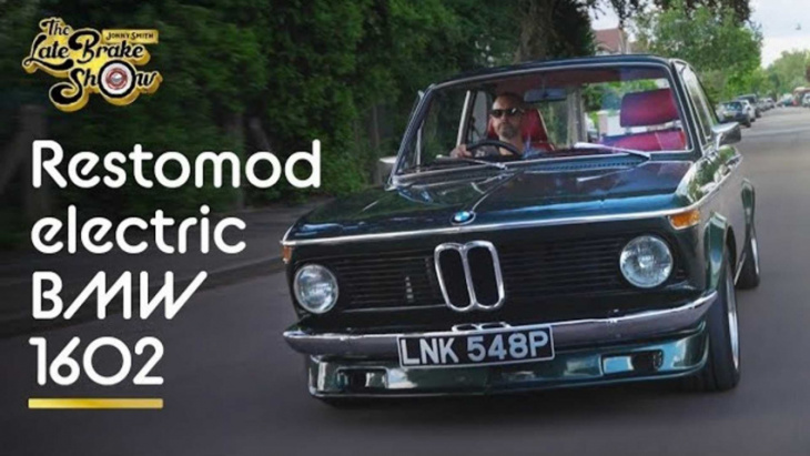 classic 1975 bmw lives new life in london as an electric vehicle