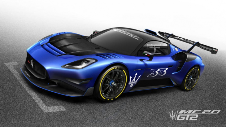 maserati mc20 gt2 returns the trident to gt racing in 2023