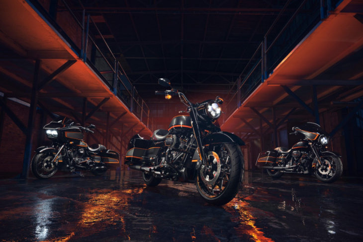 harley-davidson reveals apex custom factory paint for selected models