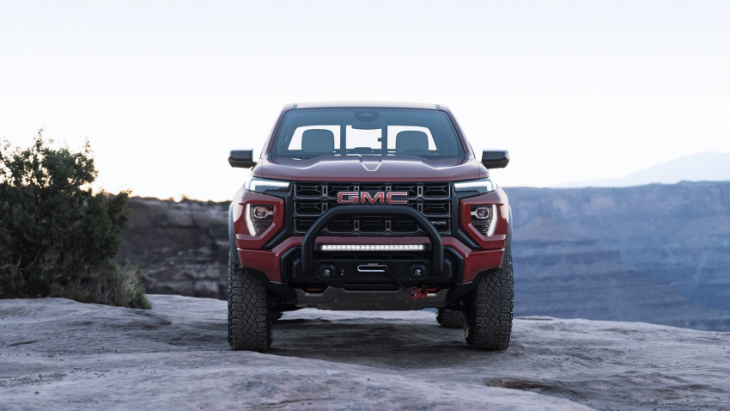 the gmc canyon is an american truck built for the wilderness