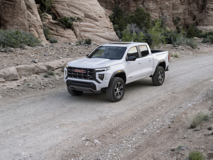 gmc canyon focuses on luxury, off-road performance for 2023