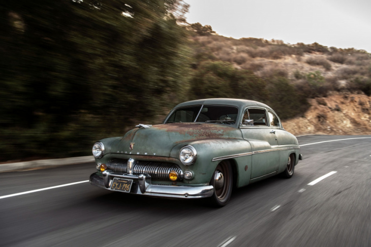 we drive jonathan ward’s ridiculously cool, all-electric ’49 mercury