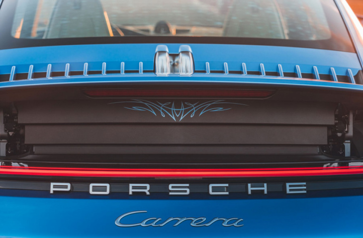 one-off porsche 911 honours sally carrera from 'cars'