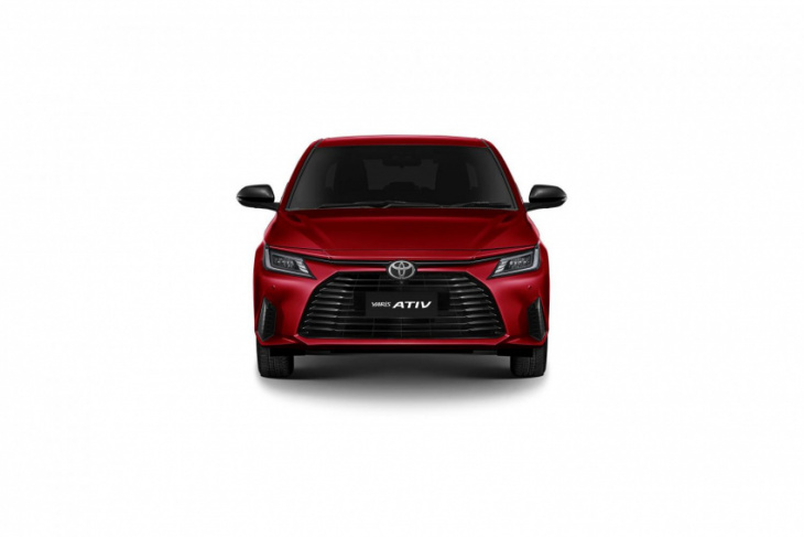 top of the class  toyota updates its yaris ativ eco sedan with a refined engine and new standard safety features