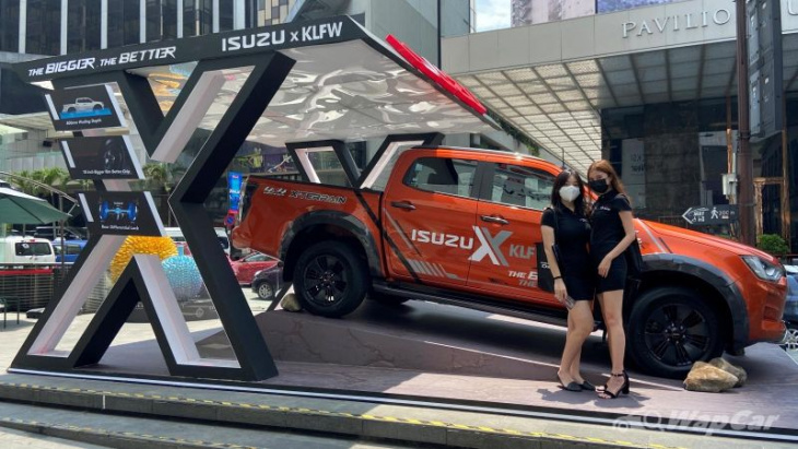 android, ready for the spotlight, isuzu d-max x-terrain kicks off 2022 kl fashion week with 3 special booths