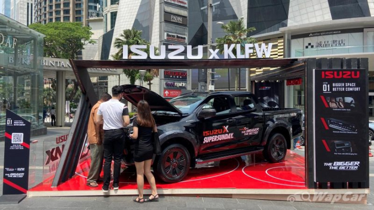 android, ready for the spotlight, isuzu d-max x-terrain kicks off 2022 kl fashion week with 3 special booths