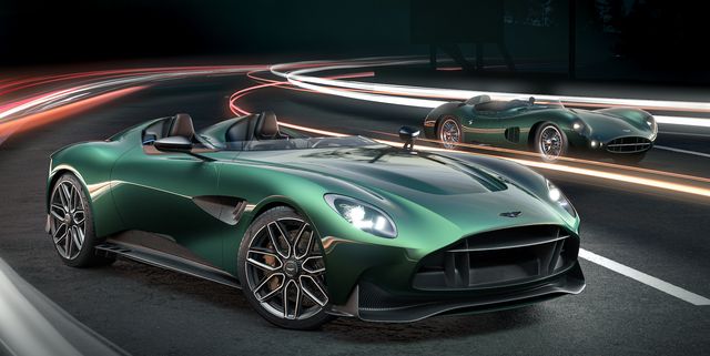 the aston martin dbr22 is a tribute to aston's greatest race cars