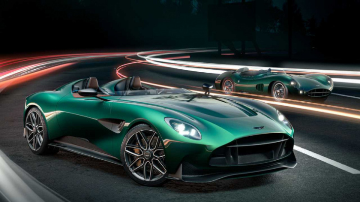 aston martin dbr22 celebrates q division with roofless concept