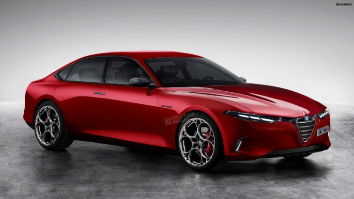 alfa romeo to launch new large electric saloon in 2027