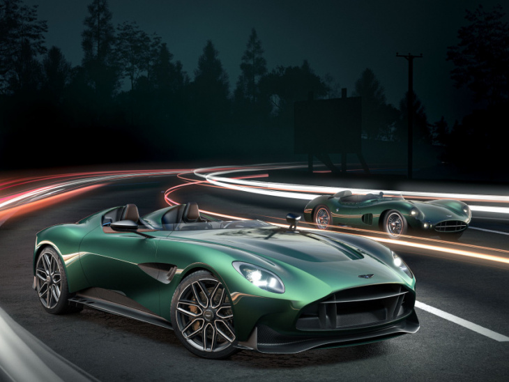 aston martin just unveiled a stunning new open cockpit roadster