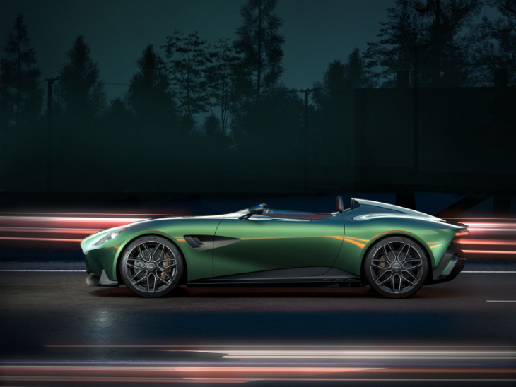 aston martin just unveiled a stunning new open cockpit roadster