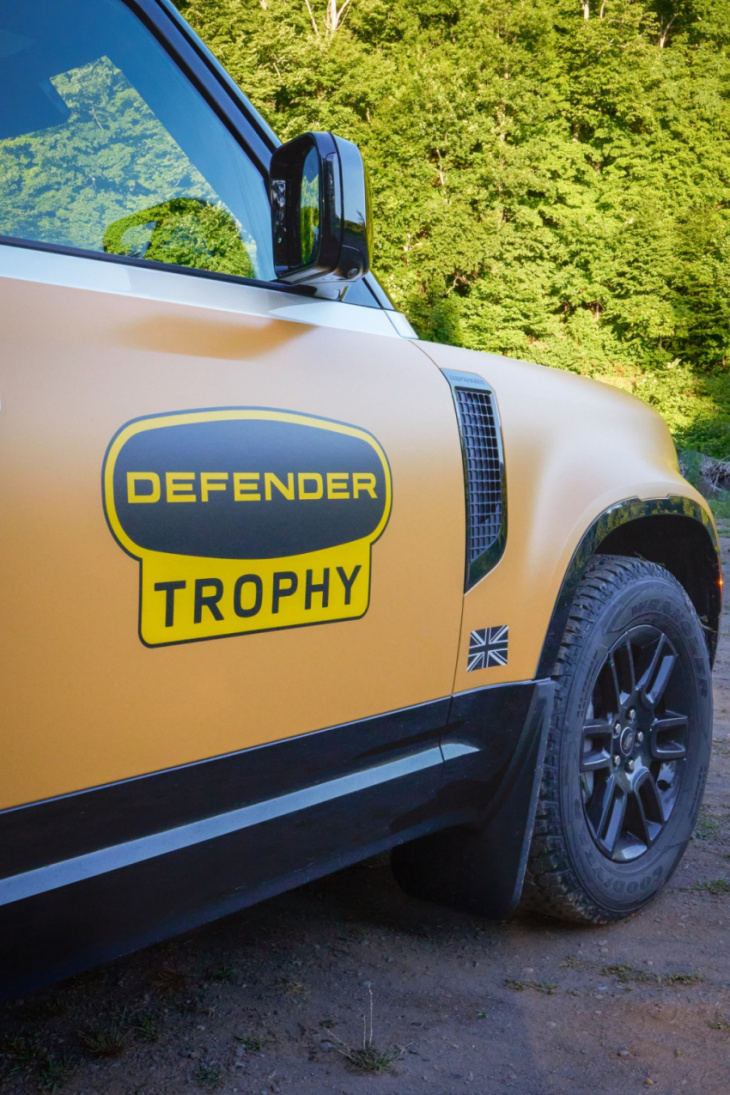 limited-run land rover defender trophy edition invites buyers to off-road competition