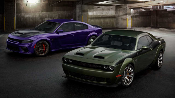 2023 dodge challenger, charger to get seven new models, heritage paint