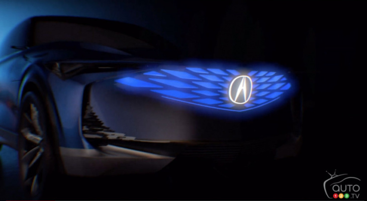 acura teases precision ev concept set to be unveiled next week