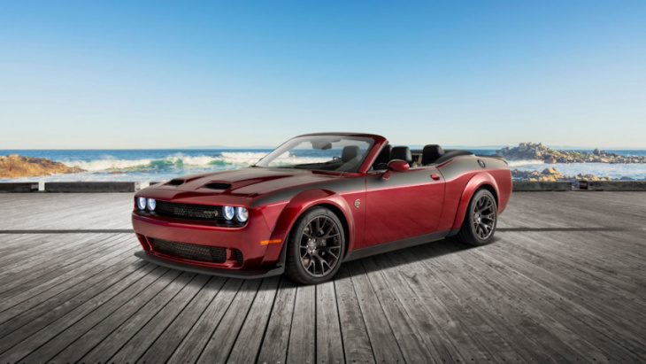 for an additional p 1.45m, you can order your dodge challenger with a convertible top