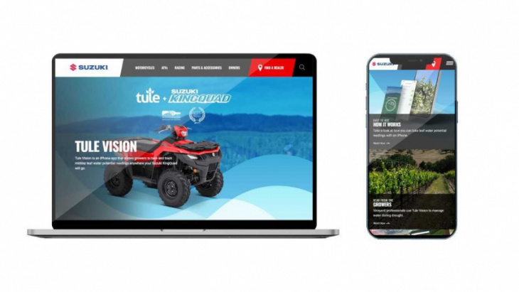 suzuki and tule join forces to promote new ai-powered vision app