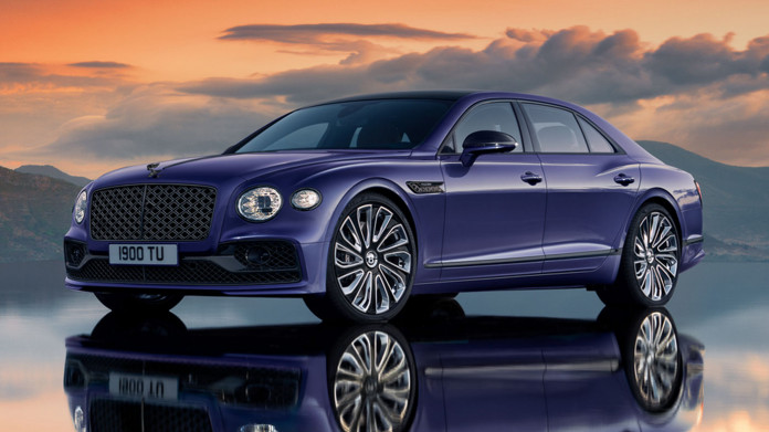 bentley mixes opulence with sportiness on the new flying spur mulliner blackline