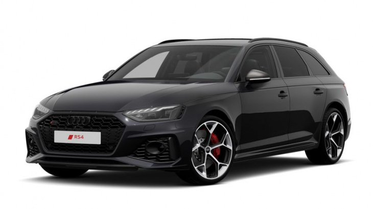 new audi rs 4 avant competition gets £84,600 price tag