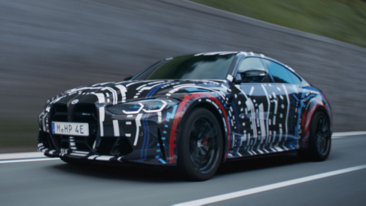 bmw m has built a fully electric performance car prototype