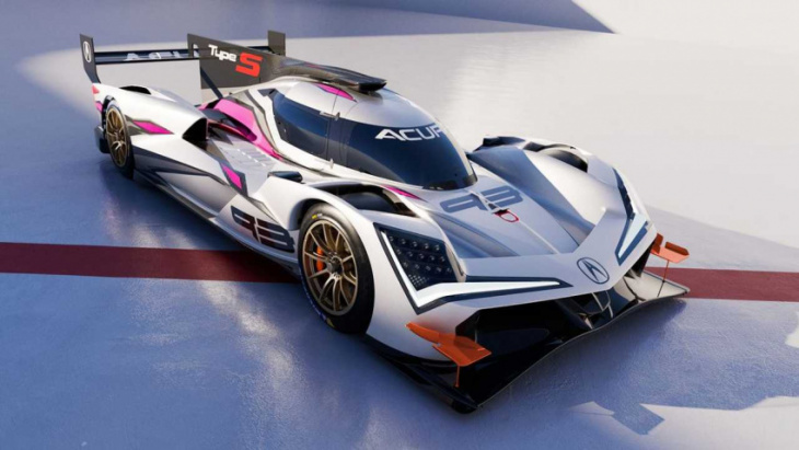 acura arx-06 endurance car revealed with 671 hp, 10,000 rpm redline