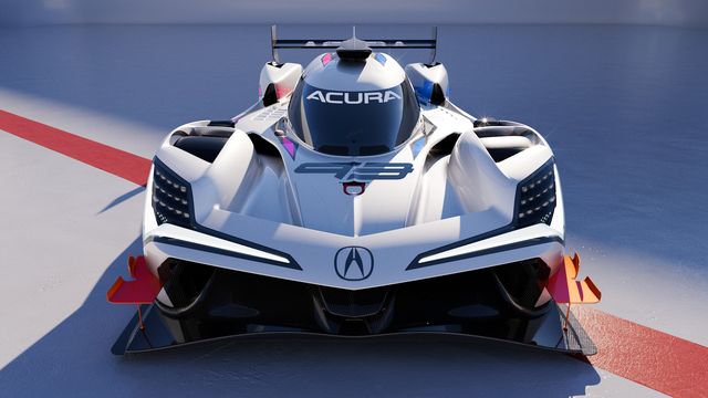 acura arx-06 hybrid race car will take that distinctive acura look to imsa gtp