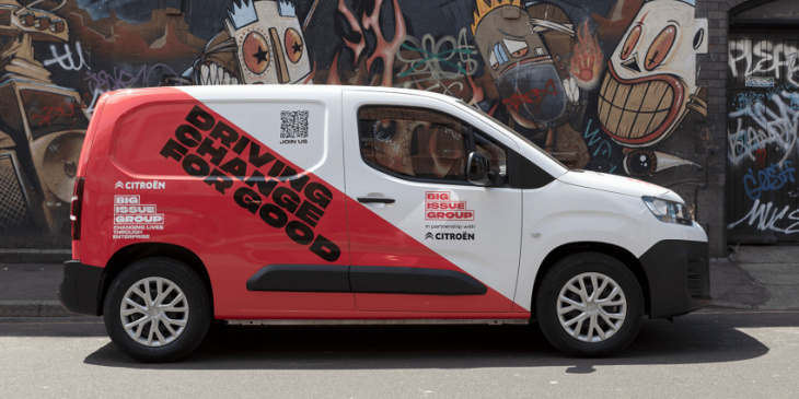 big issue group goes for electric vans from citroën