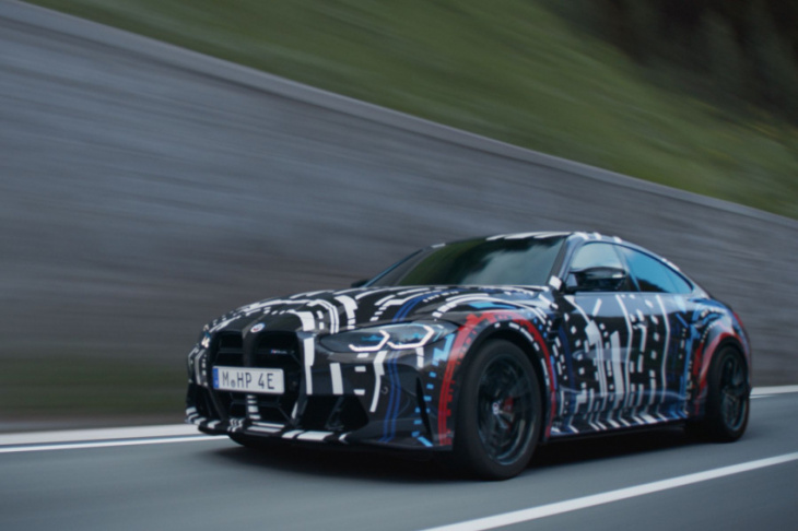bmw's next m ev to use four motors for new all-wheel-drive system