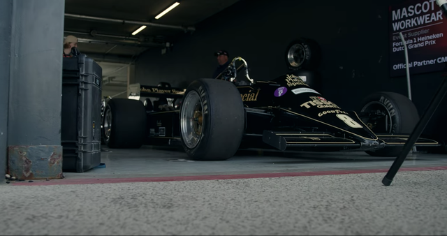 hop onboard this lotus type 87 for a glorious lap