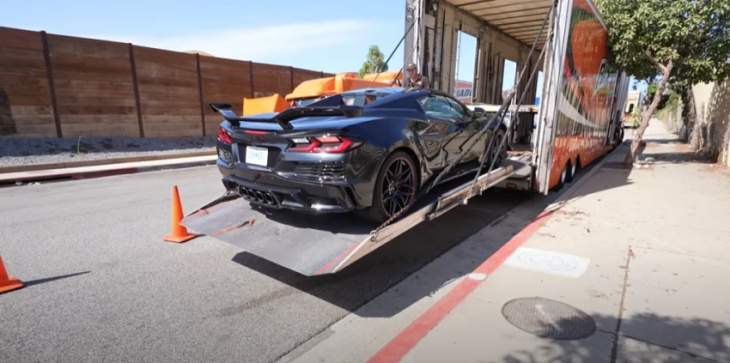 first north american z06 press car lands (listen to it rip!)