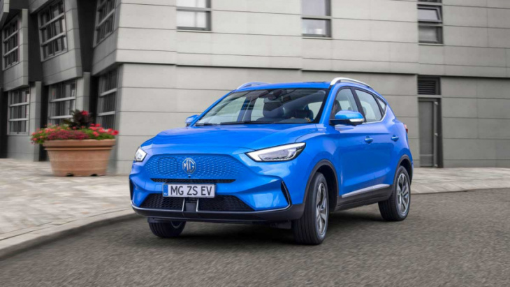 updated mg zs ev about to arrive at australian  dealers
