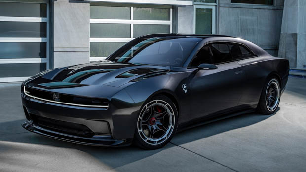dodge charger daytona srt concept previews an electric muscle car for the future