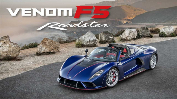 hennessey venom f5 roadster debuts today: see the livestream