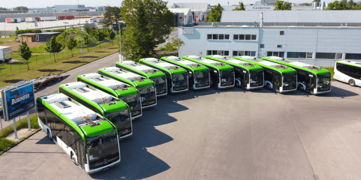 11 ecitaro electric buses put into operation in austria